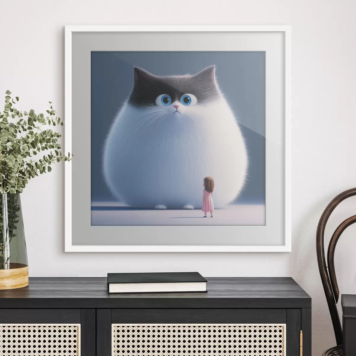 Poster Chat et rythme f41974
