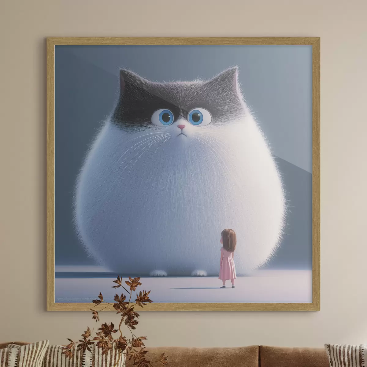 Poster Chat et rythme f41974