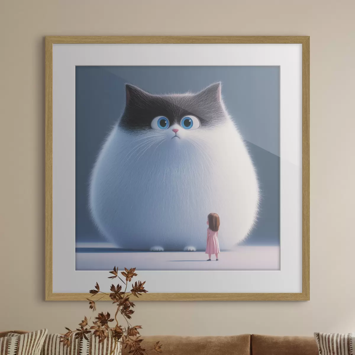 Poster Chat et rythme f41974