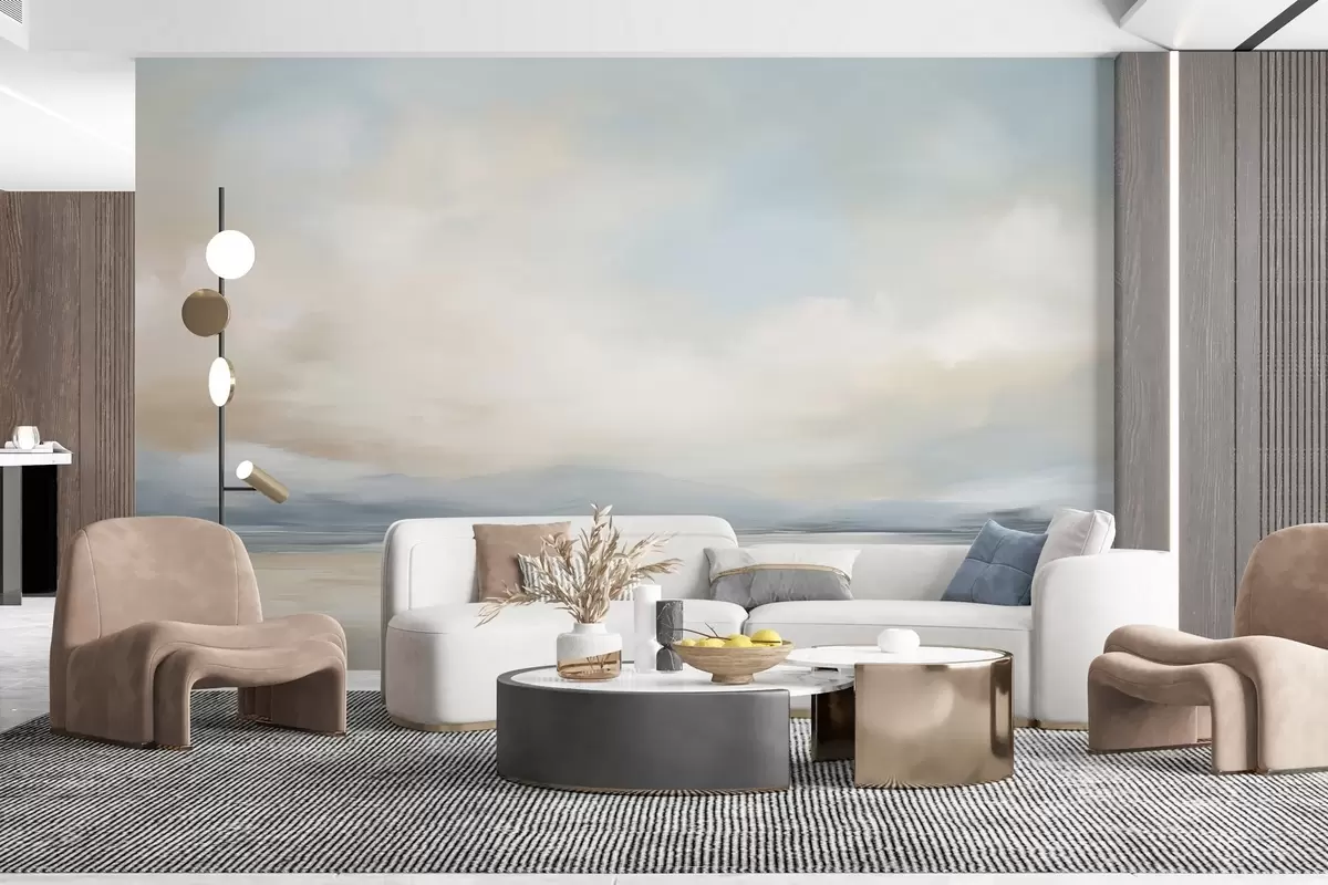 Papier peint Paysage en tons calmes w02413