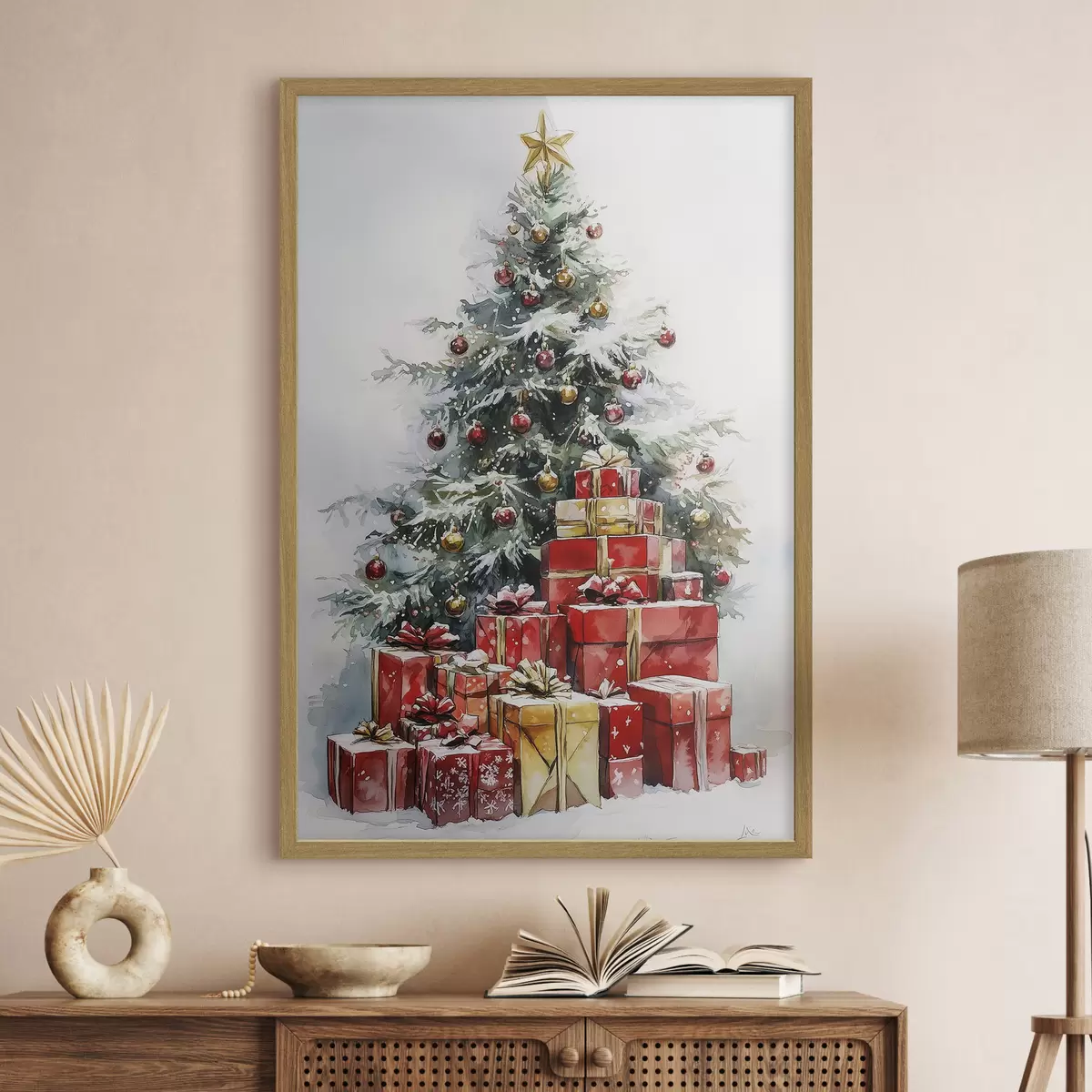 Poster Sous le sapin f41953