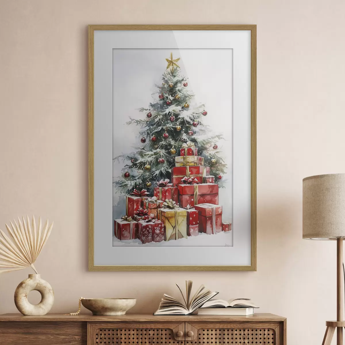 Poster Sous le sapin f41953