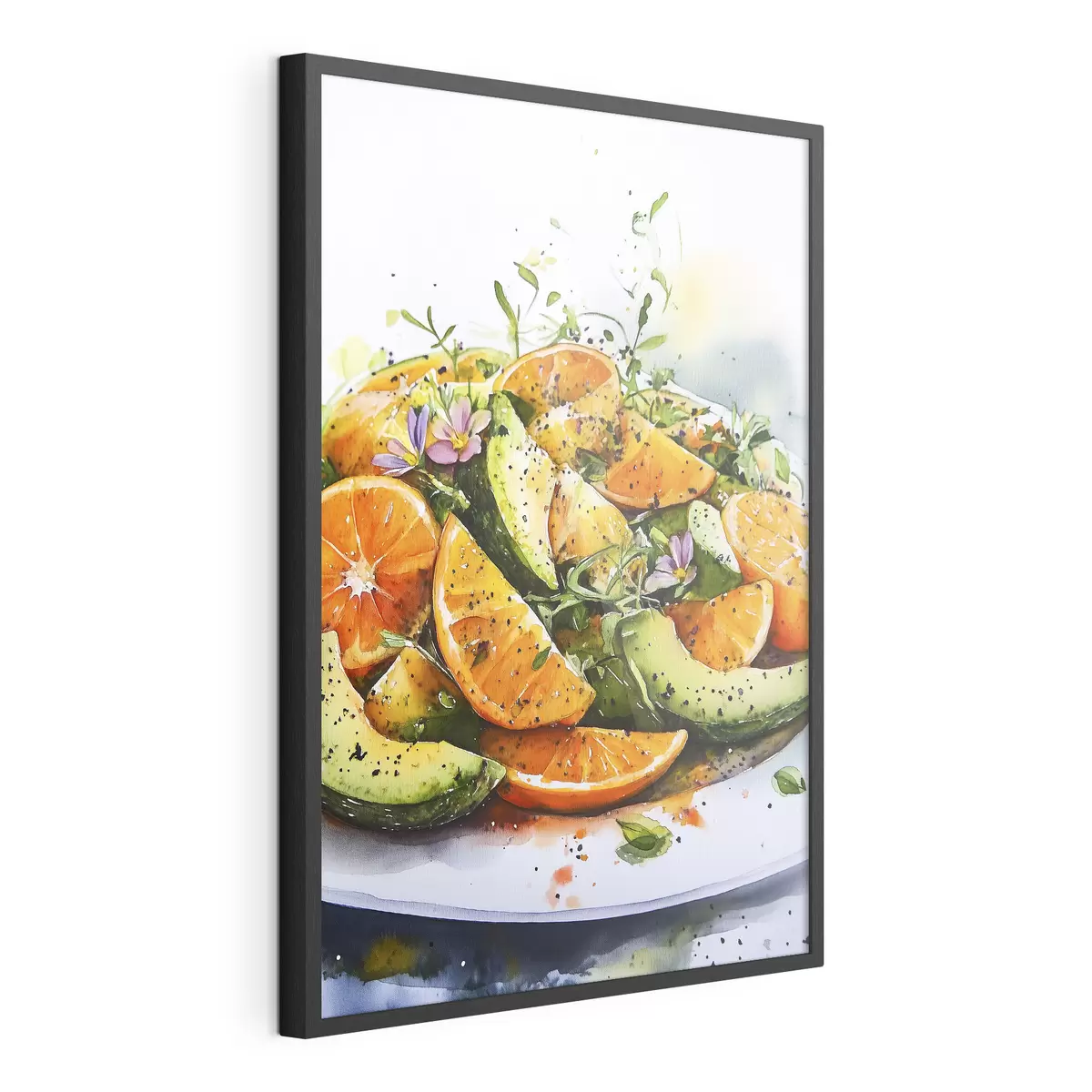 Poster Couleurs dans l’assiette f41957
