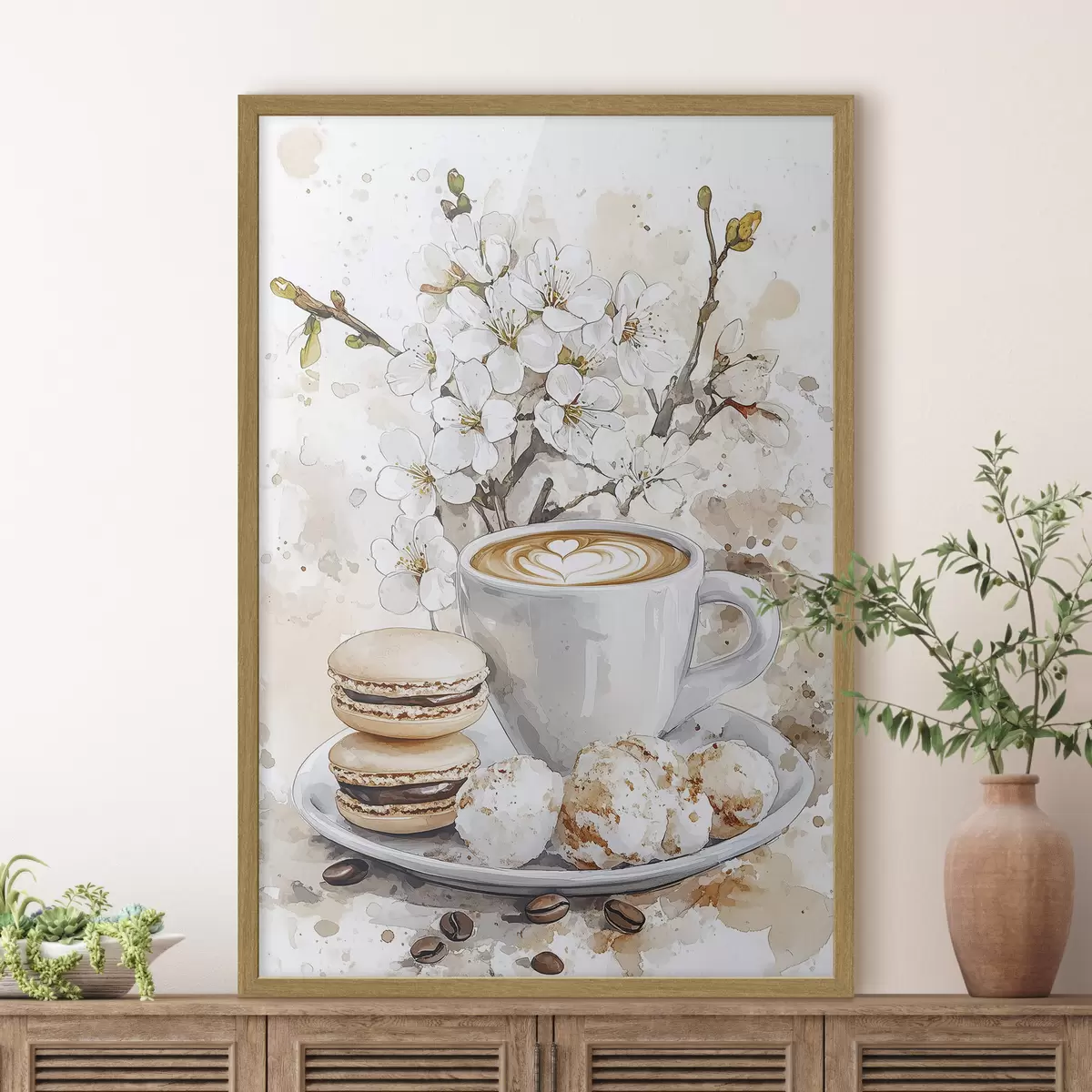 Poster Café et lueur f41964