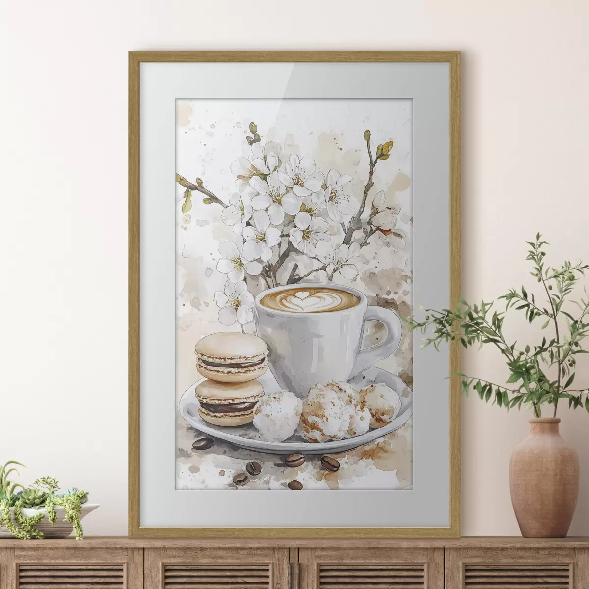 Poster Café et lueur f41964