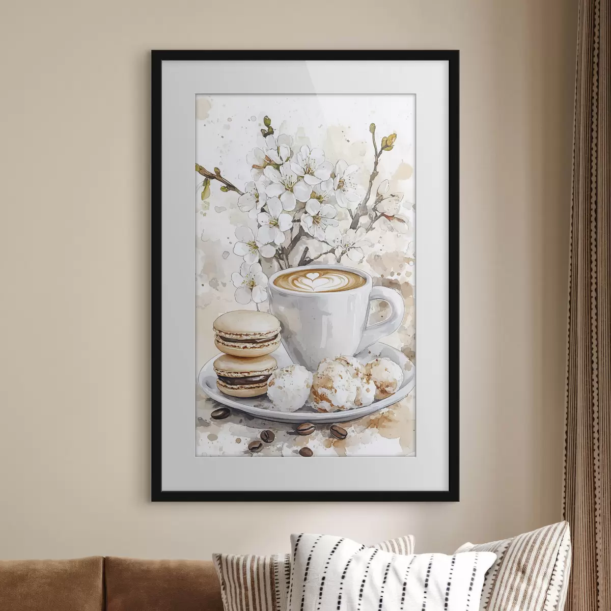 Poster Café et lueur f41964
