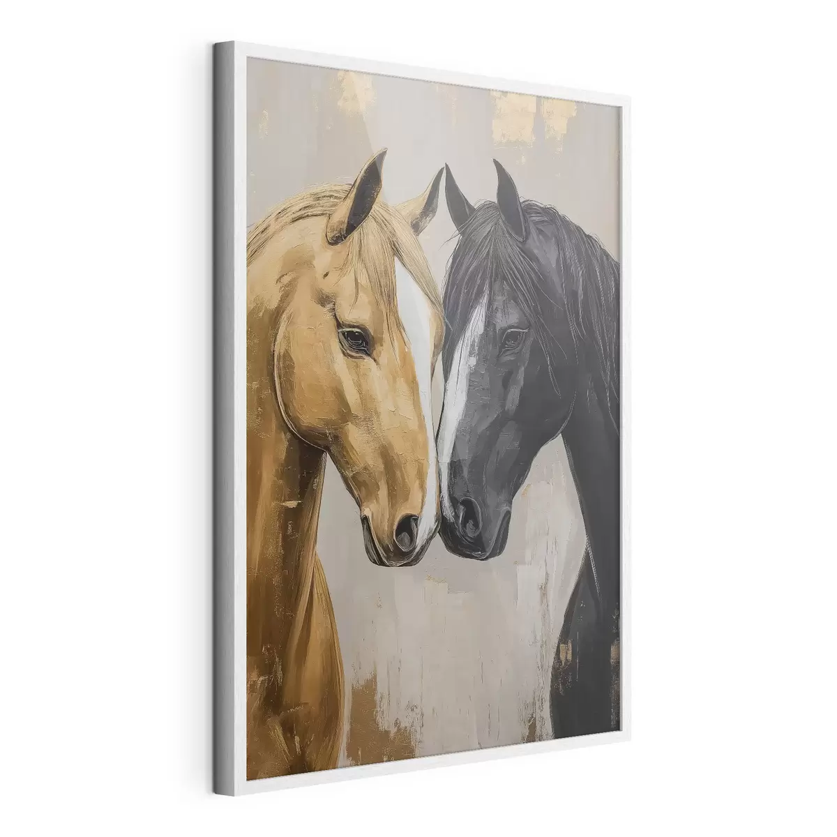 Poster Paire de chevaux f41922