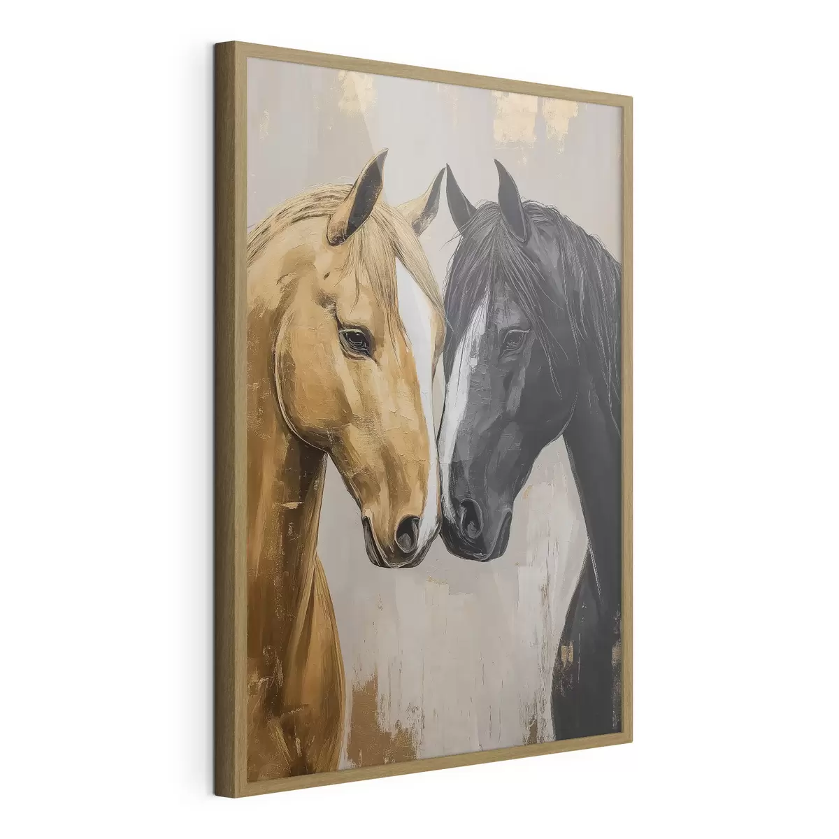 Poster Paire de chevaux f41922