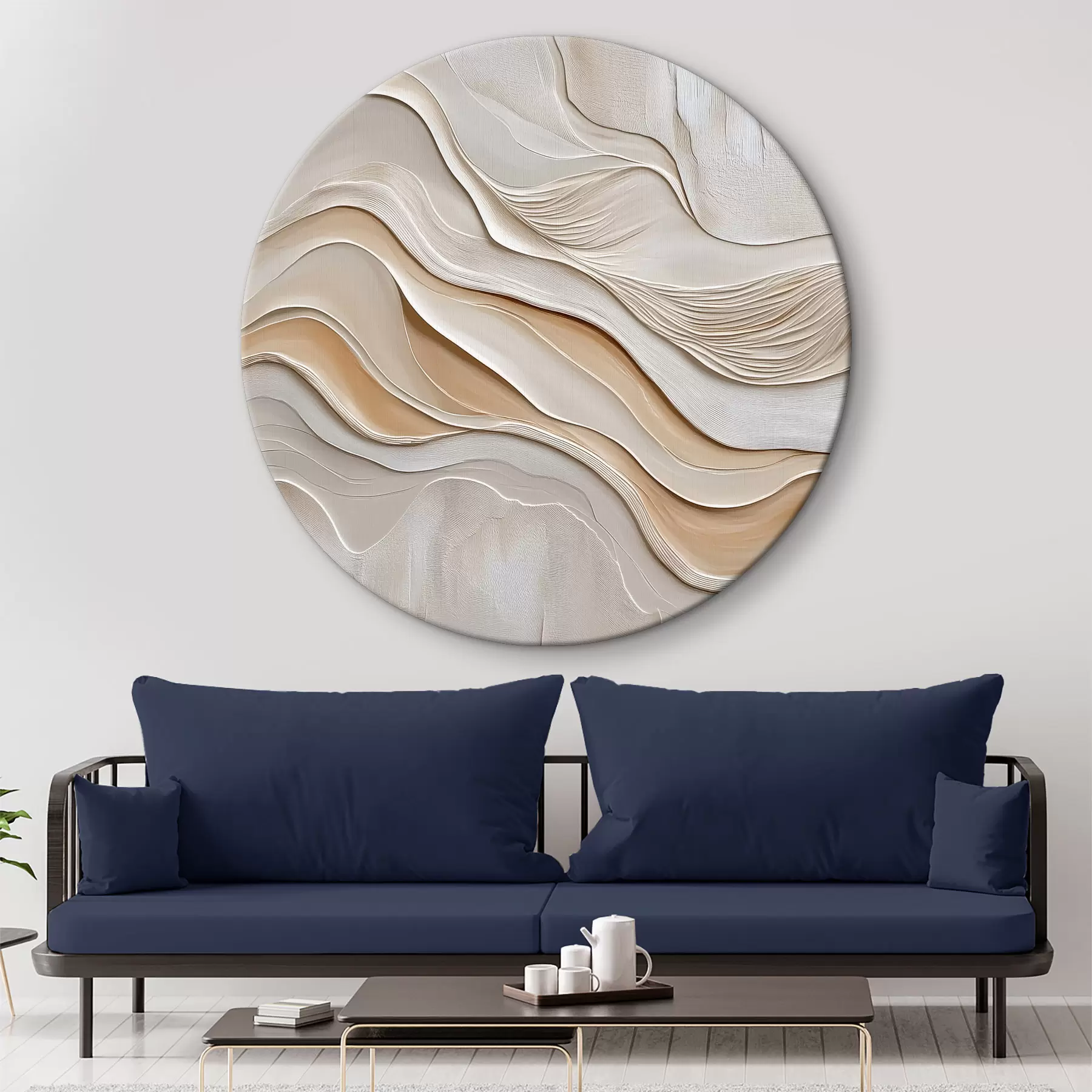 Tableau Abstraction avec imitation de texture r39558