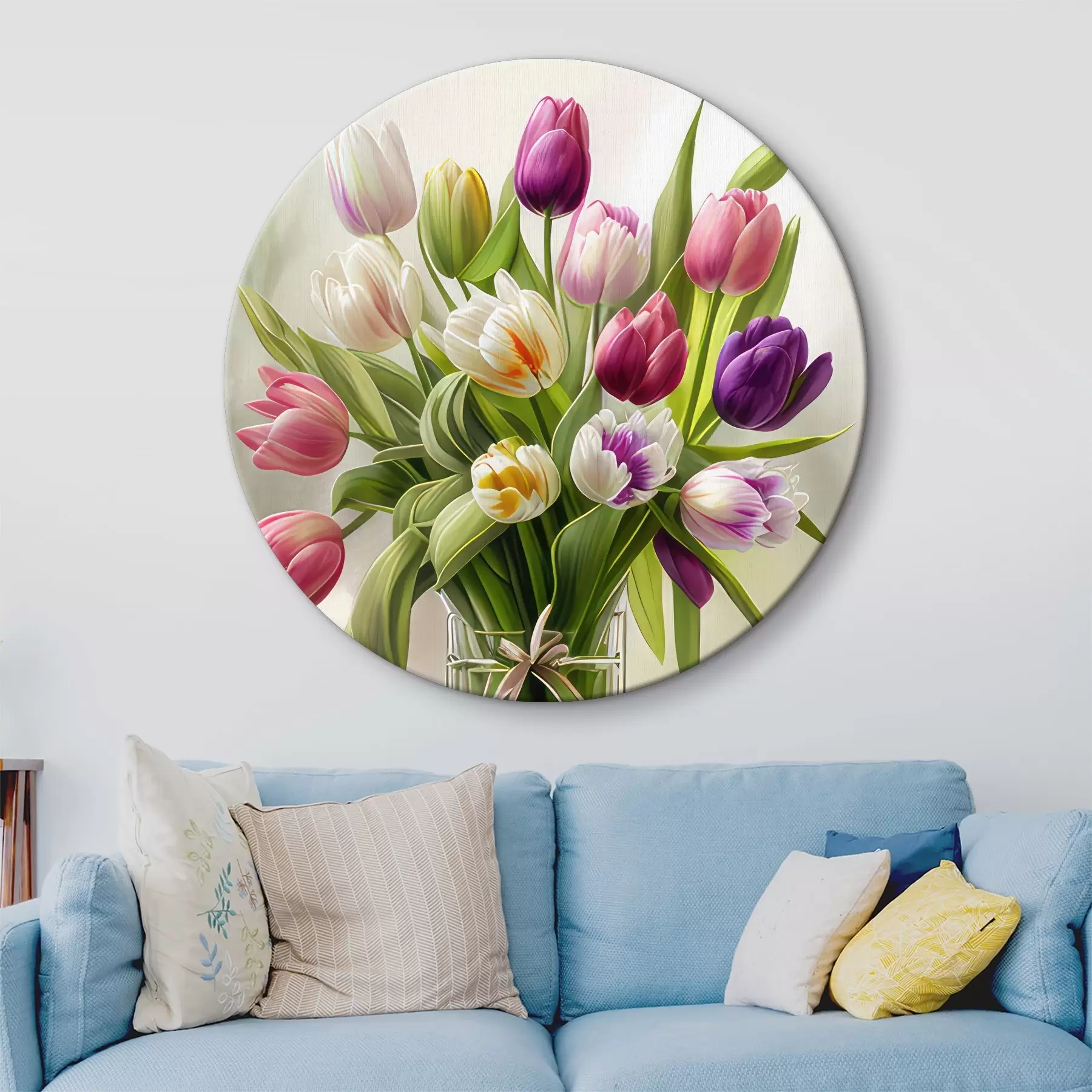 Tableau Fleur, plante et pot de fleurs r31219