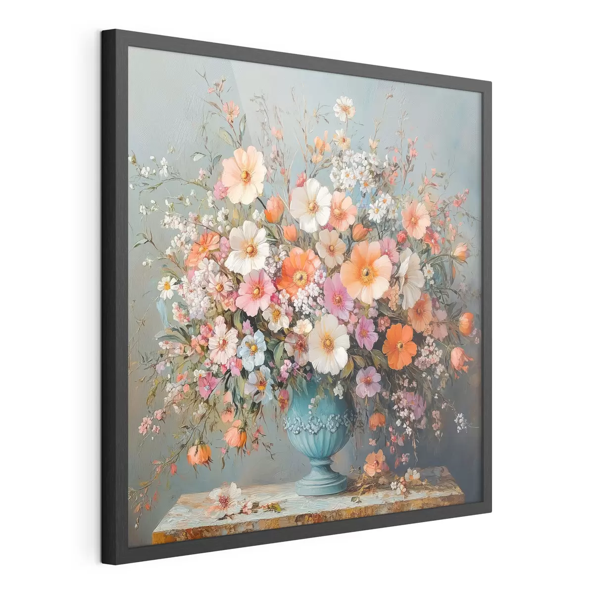 Poster fleurs sauvages brillantes dans un vase f42022