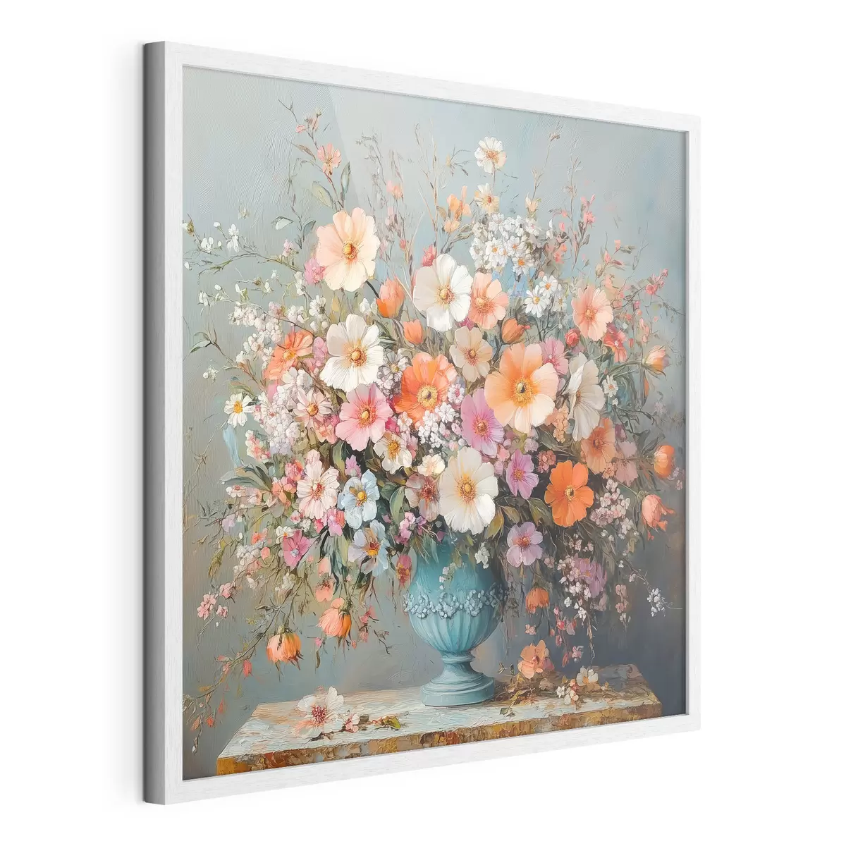 Poster fleurs sauvages brillantes dans un vase f42022