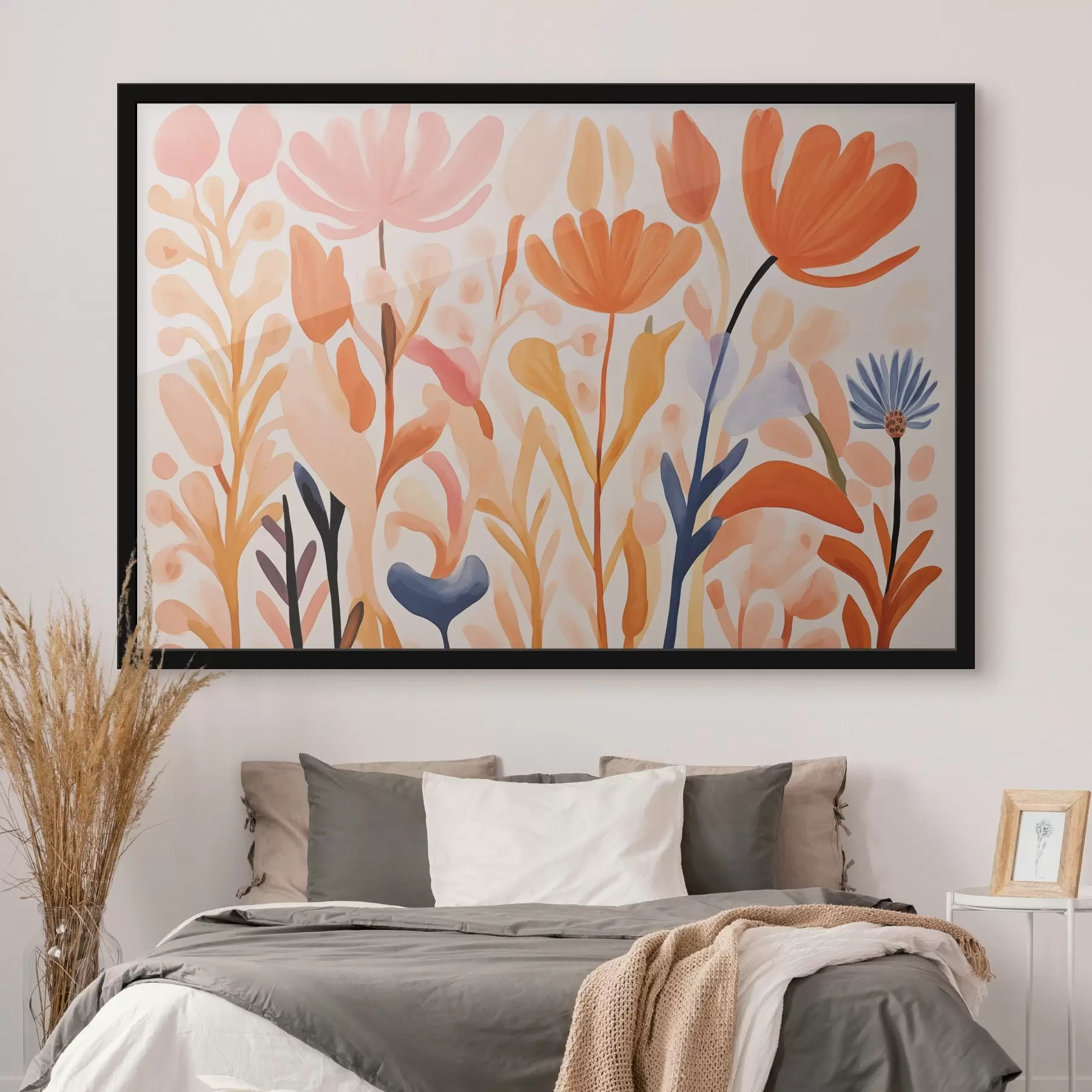 Papier peint Plantes et fleurs abstraites f42034