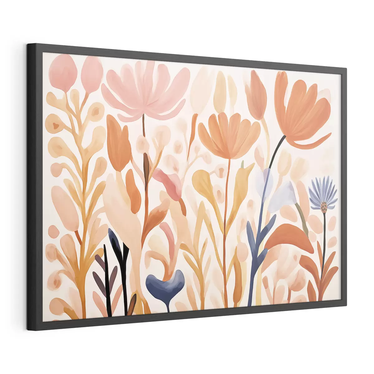Poster Plantes et fleurs abstraites f42034