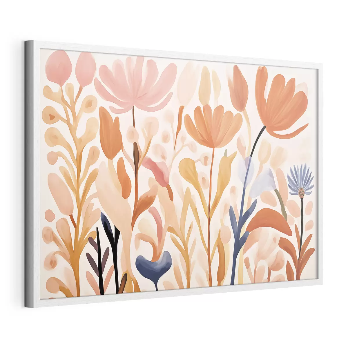 Poster Plantes et fleurs abstraites f42034