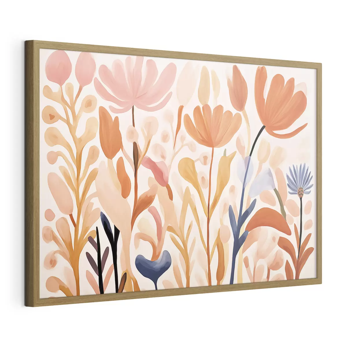 Poster Plantes et fleurs abstraites f42034
