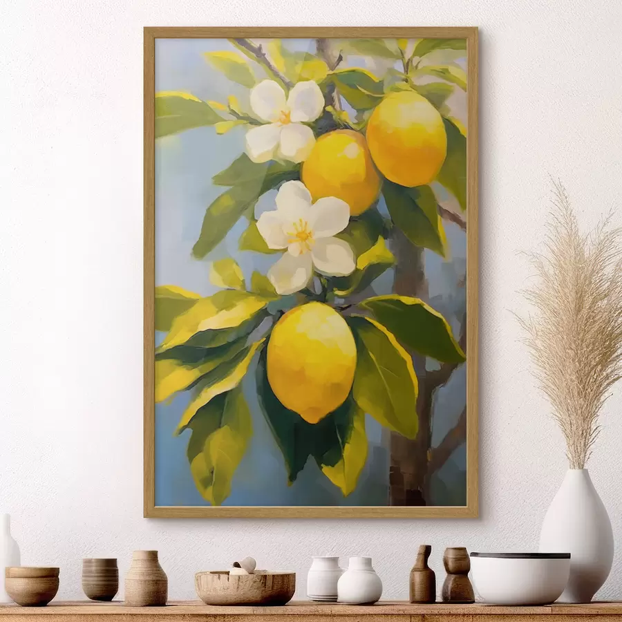 Papier peint Citrons f41791