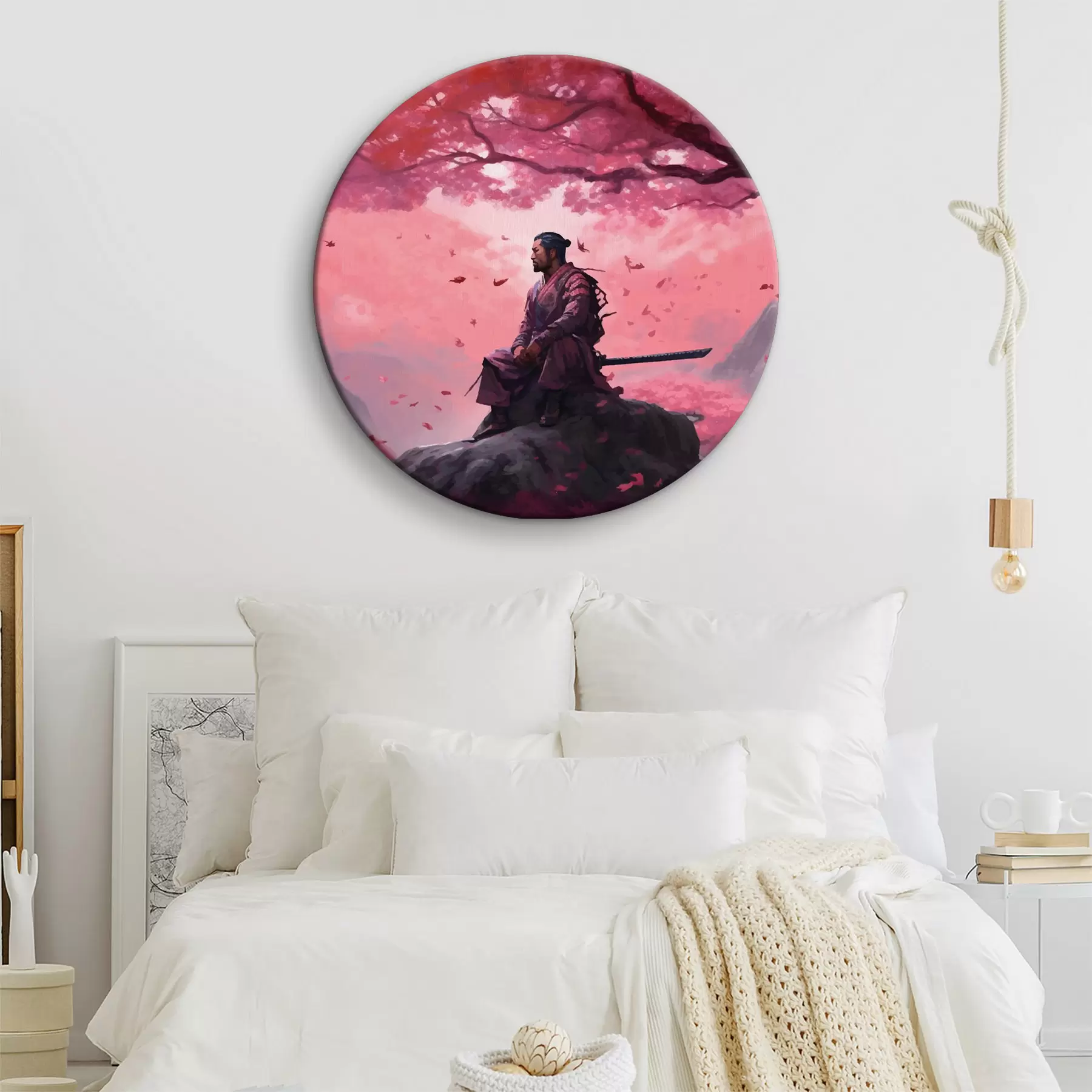 Tableau Plantes, monde et personnes dans la nature r33526