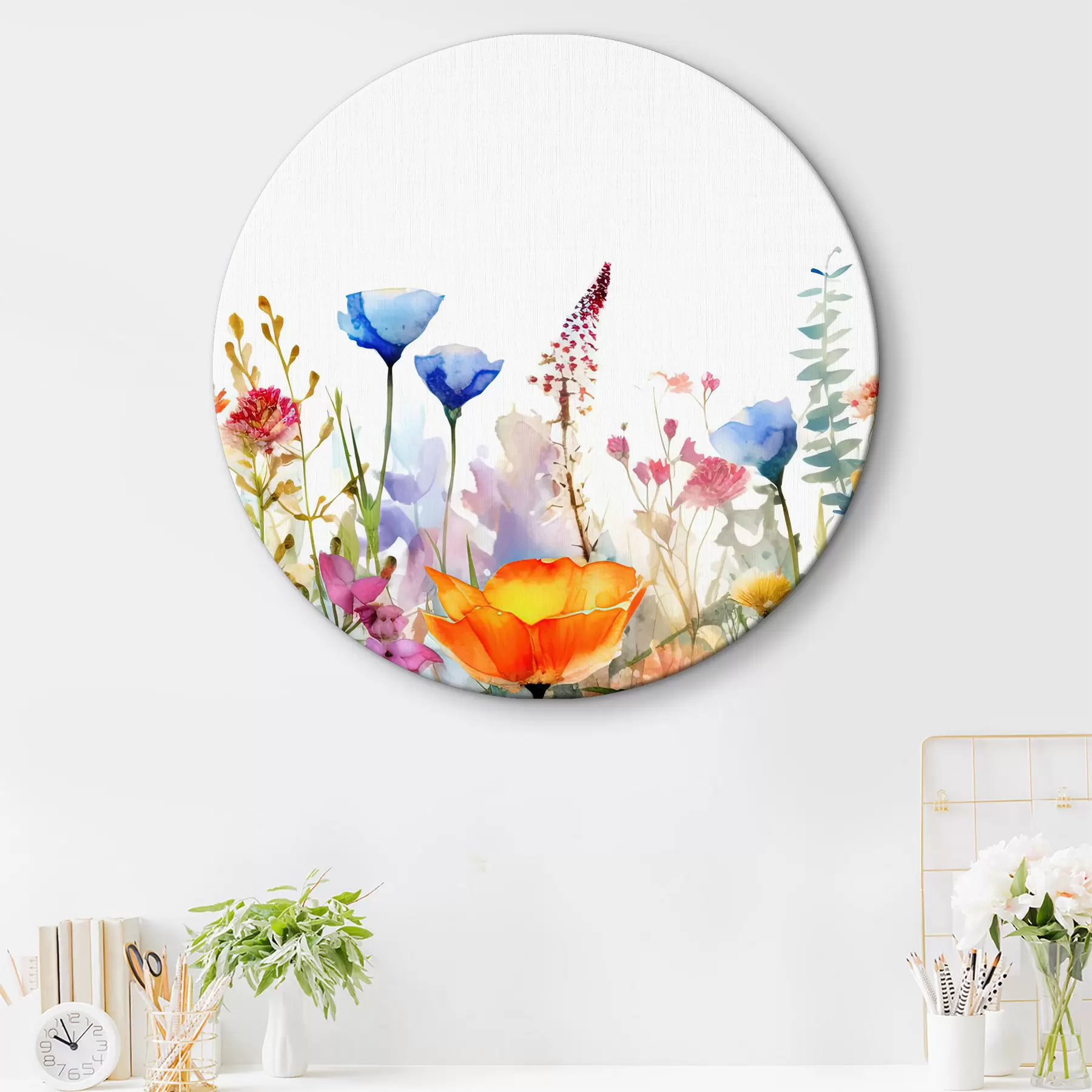 Tableau Fleur, plante et ciel r34157