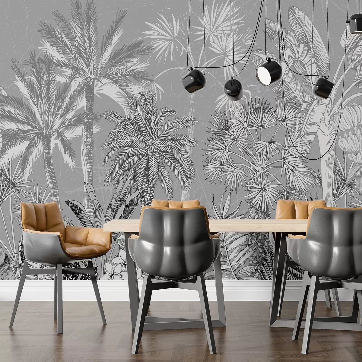 Papier peint Ornement tropical w02418