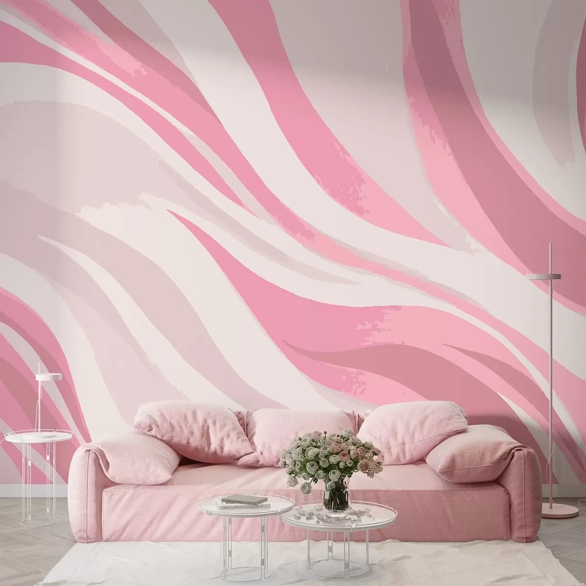 Papier peint Vagues abstraites w02420