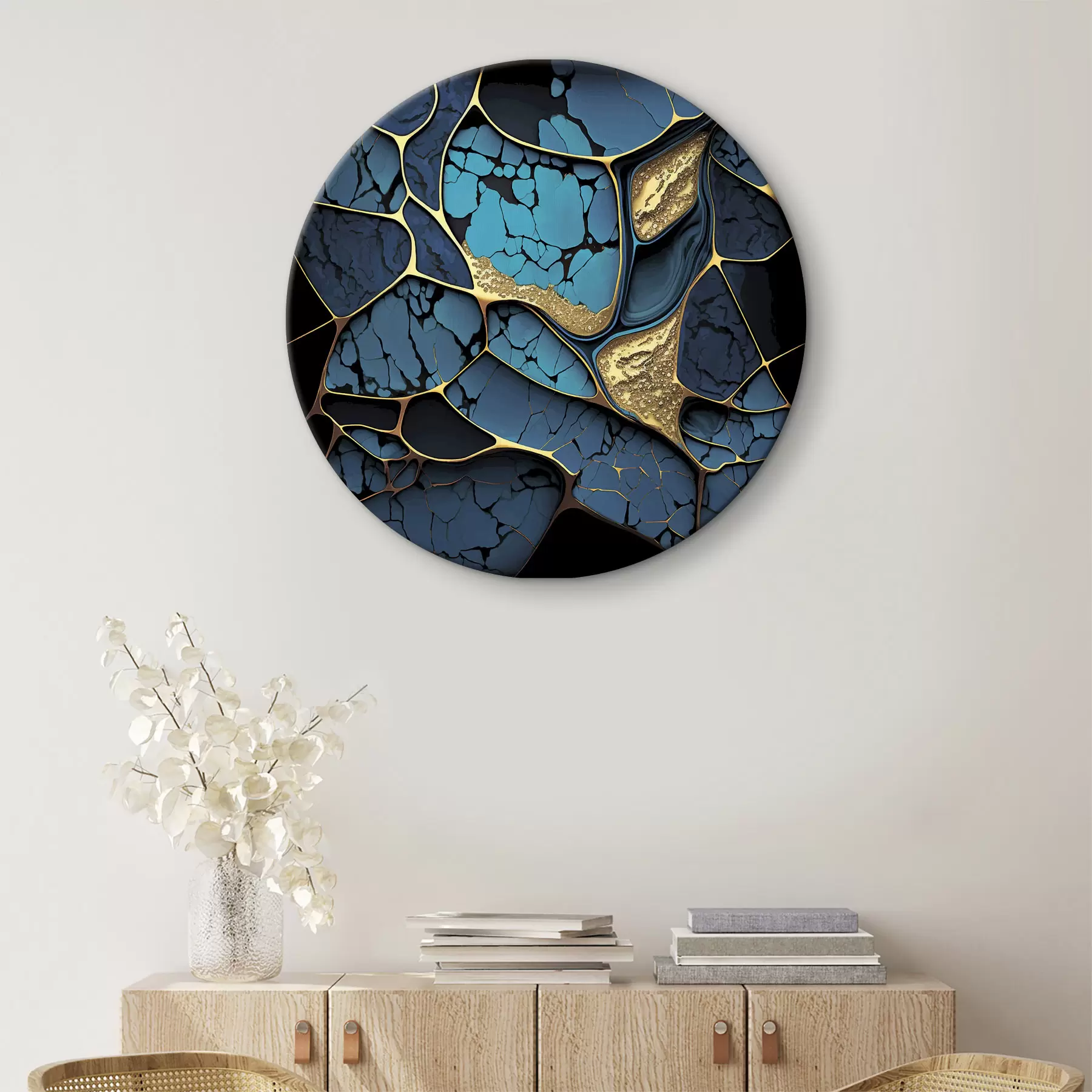 Tableau Branche, fluide et brindille r35415