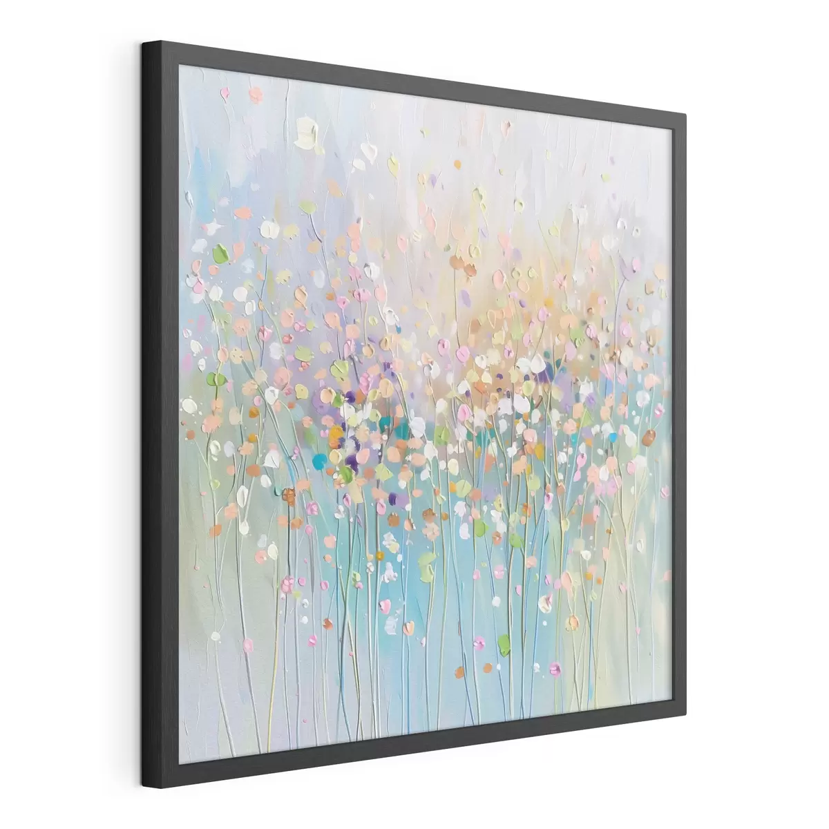 Poster Texture imprimée de fleurs sèches colorées f38426