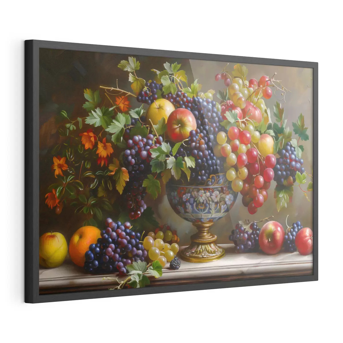 Poster Image montrant des fruits dans un vase f38468