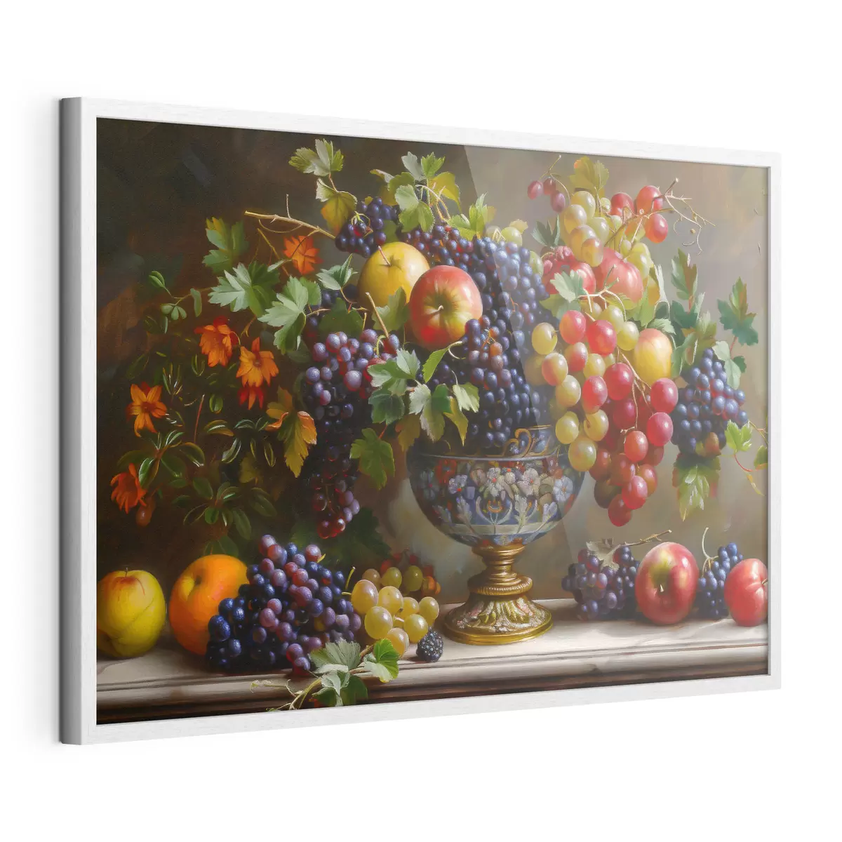 Poster Image montrant des fruits dans un vase f38468