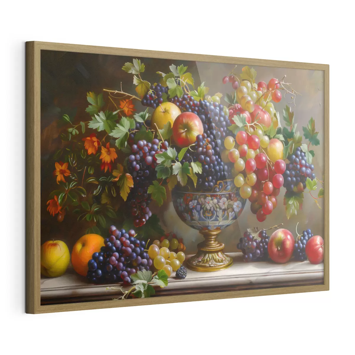 Poster Image montrant des fruits dans un vase f38468