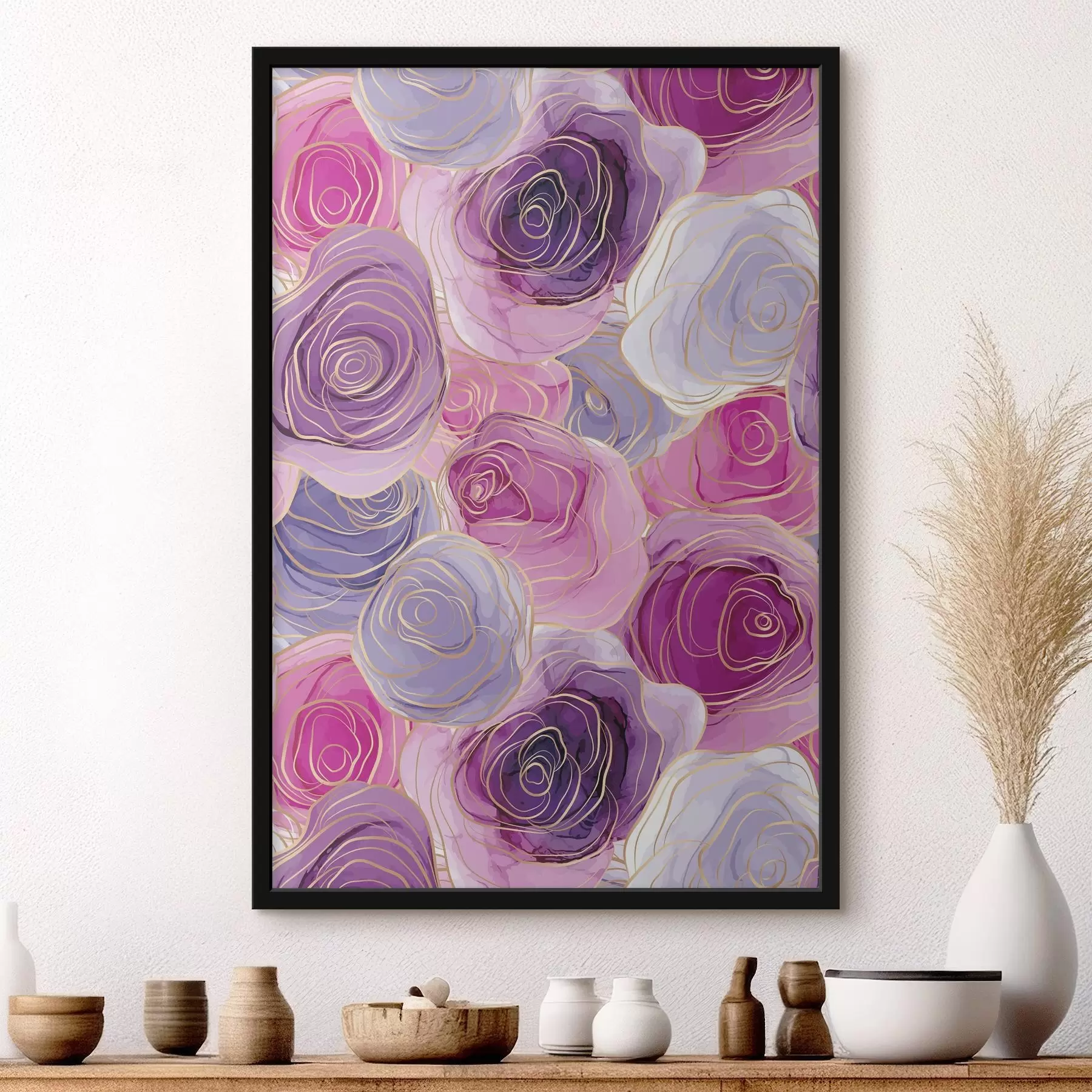 Papier peint Gros plan sur les fleurs f38335