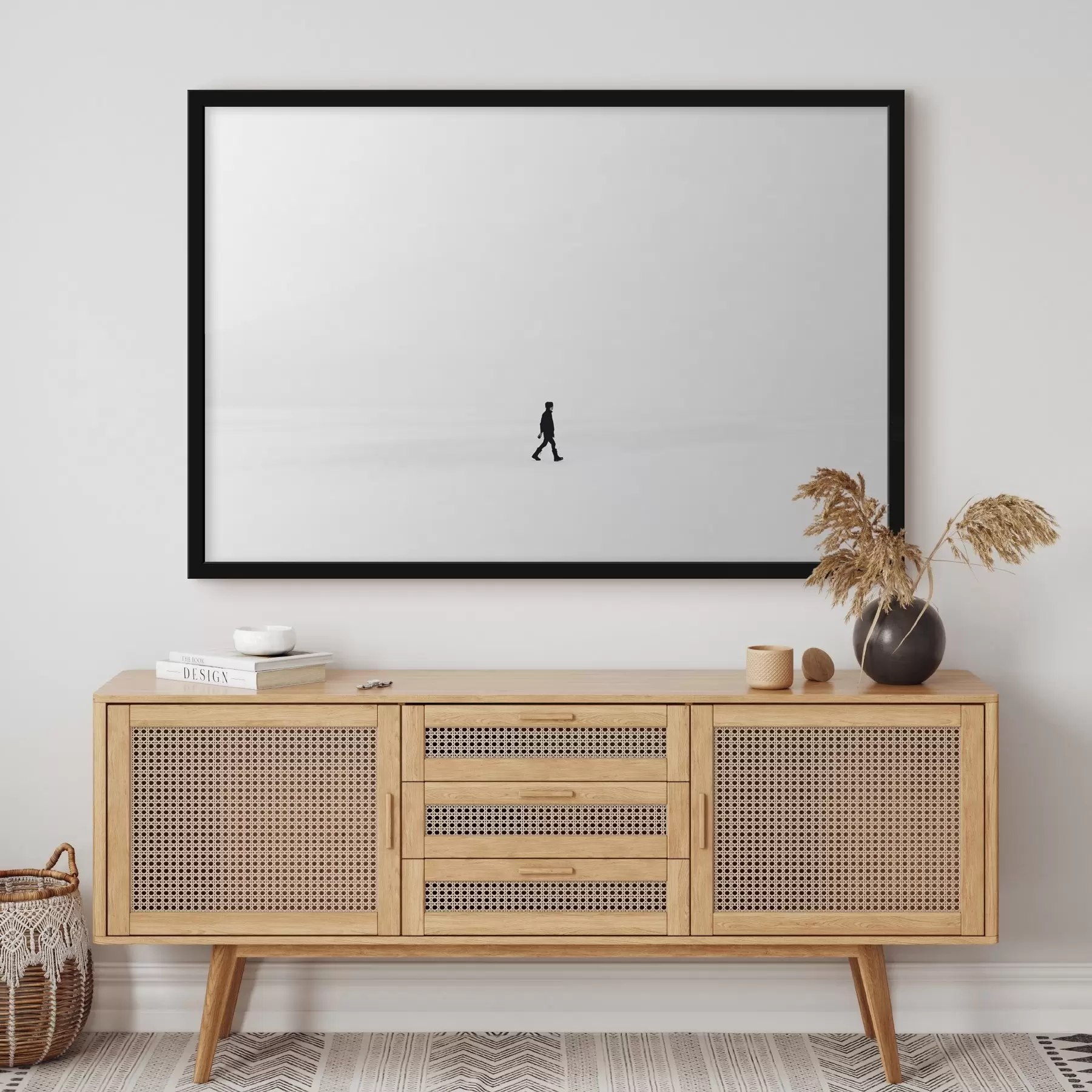 Papier peint Minimalisme, homme f31373