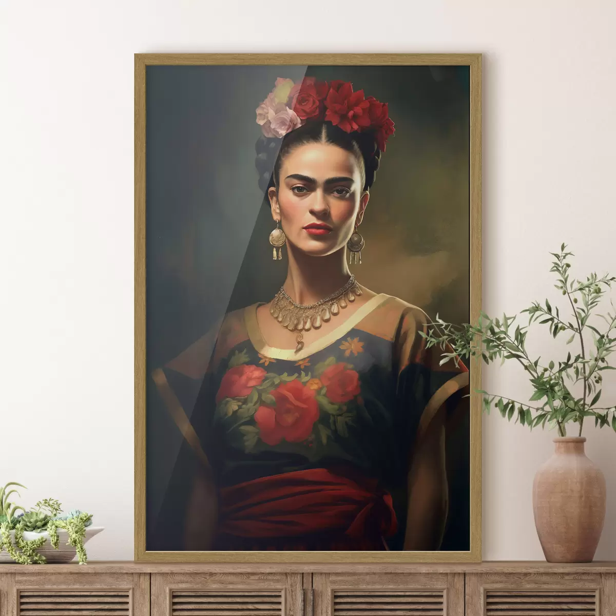 Poster Majestueuse Frida Kahlo f32863