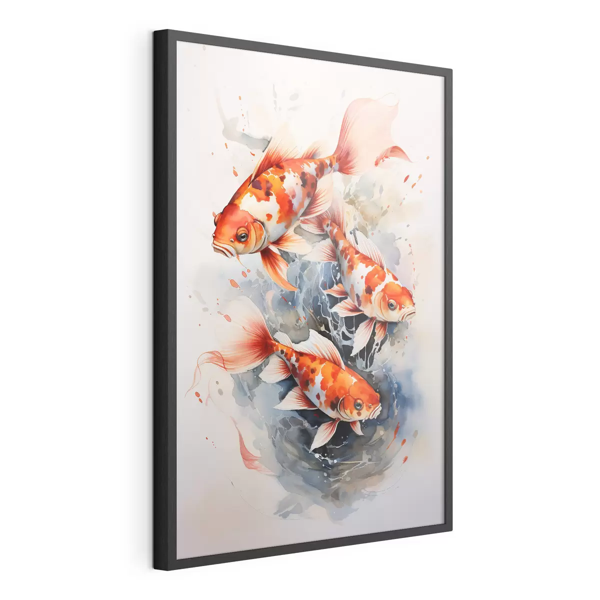 Poster Koi dans l'étang f34247