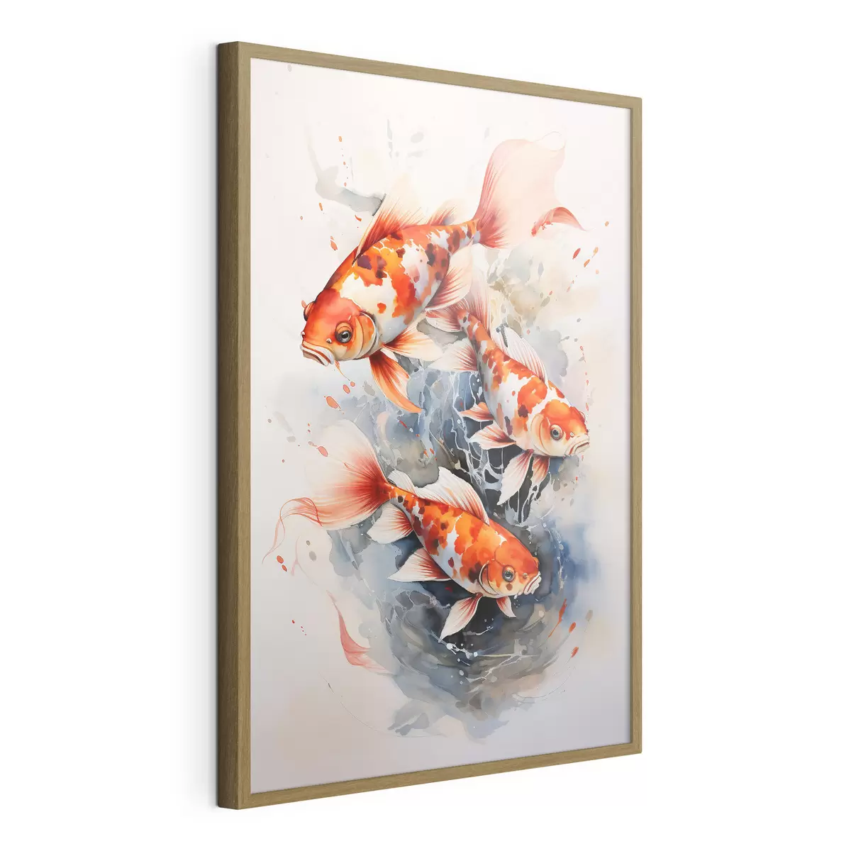 Poster Koi dans l'étang f34247