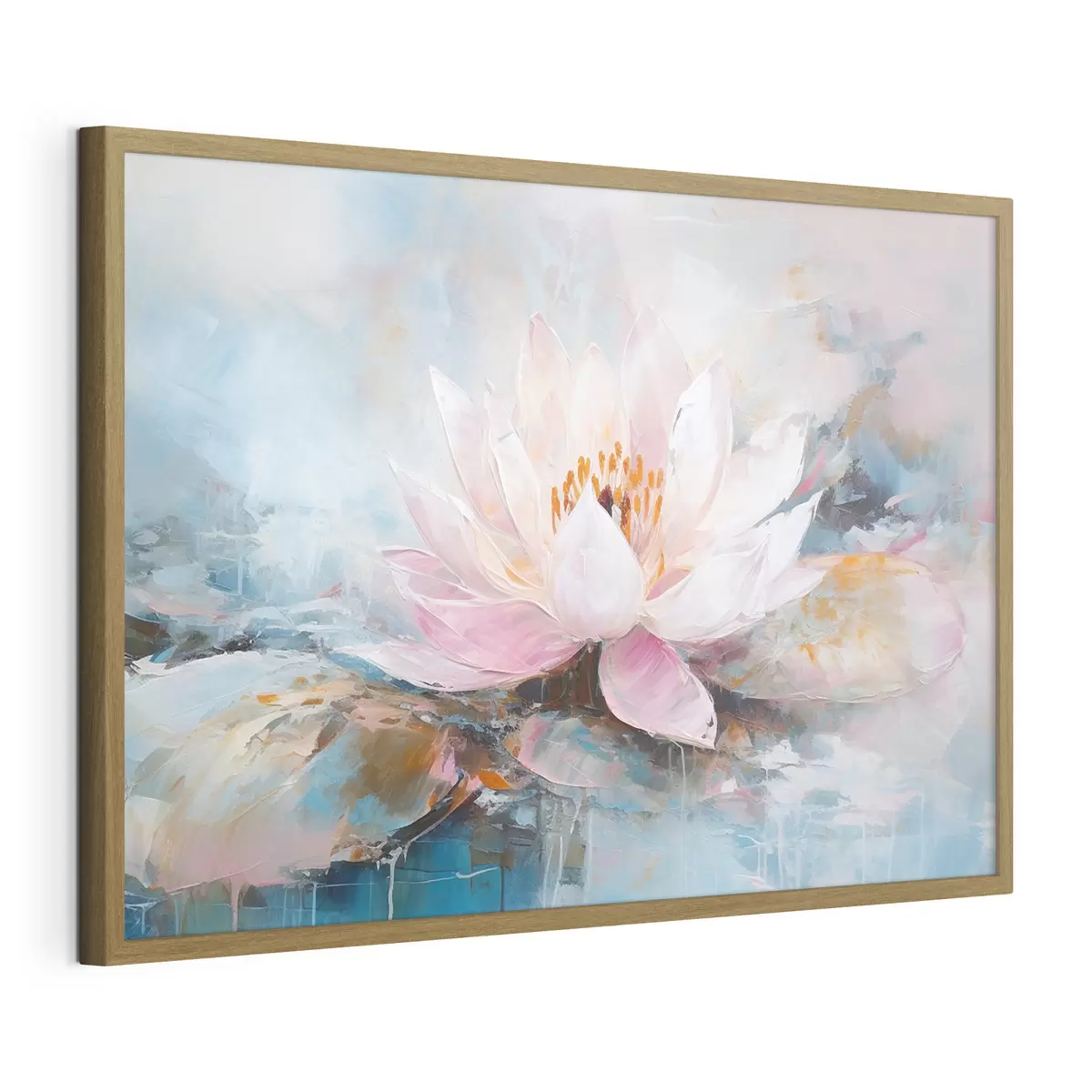 Poster Illustration aquarelle d'une pivoine f35449