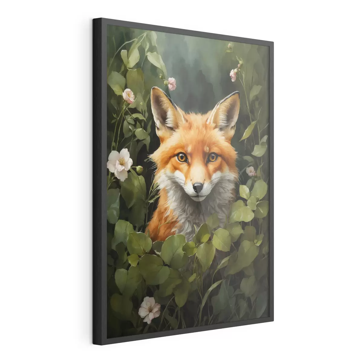Poster Renard dans les buissons f41777