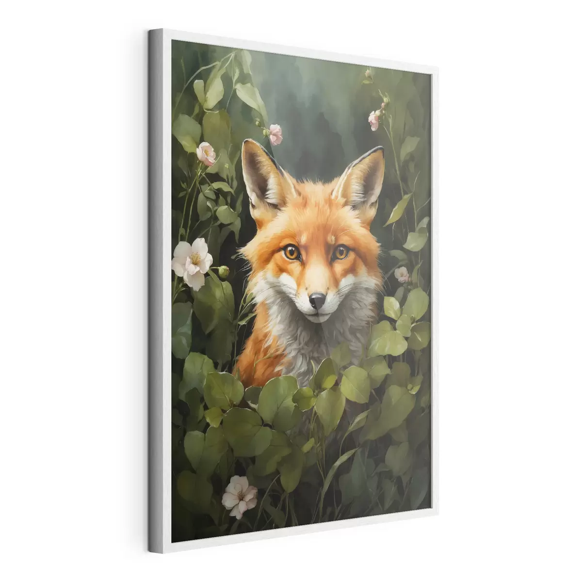 Poster Renard dans les buissons f41777
