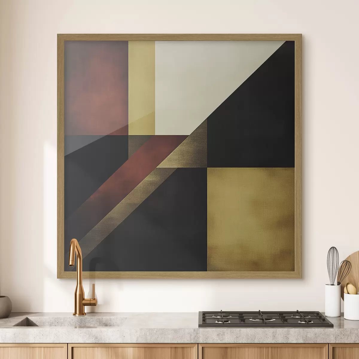 Poster Abstraction géométrique f41991