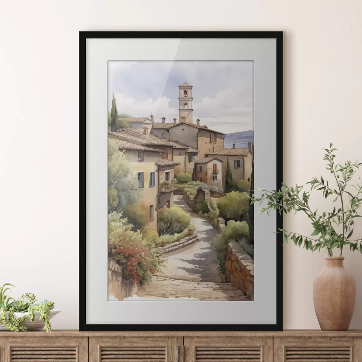 Poster Rue des vacances f42135