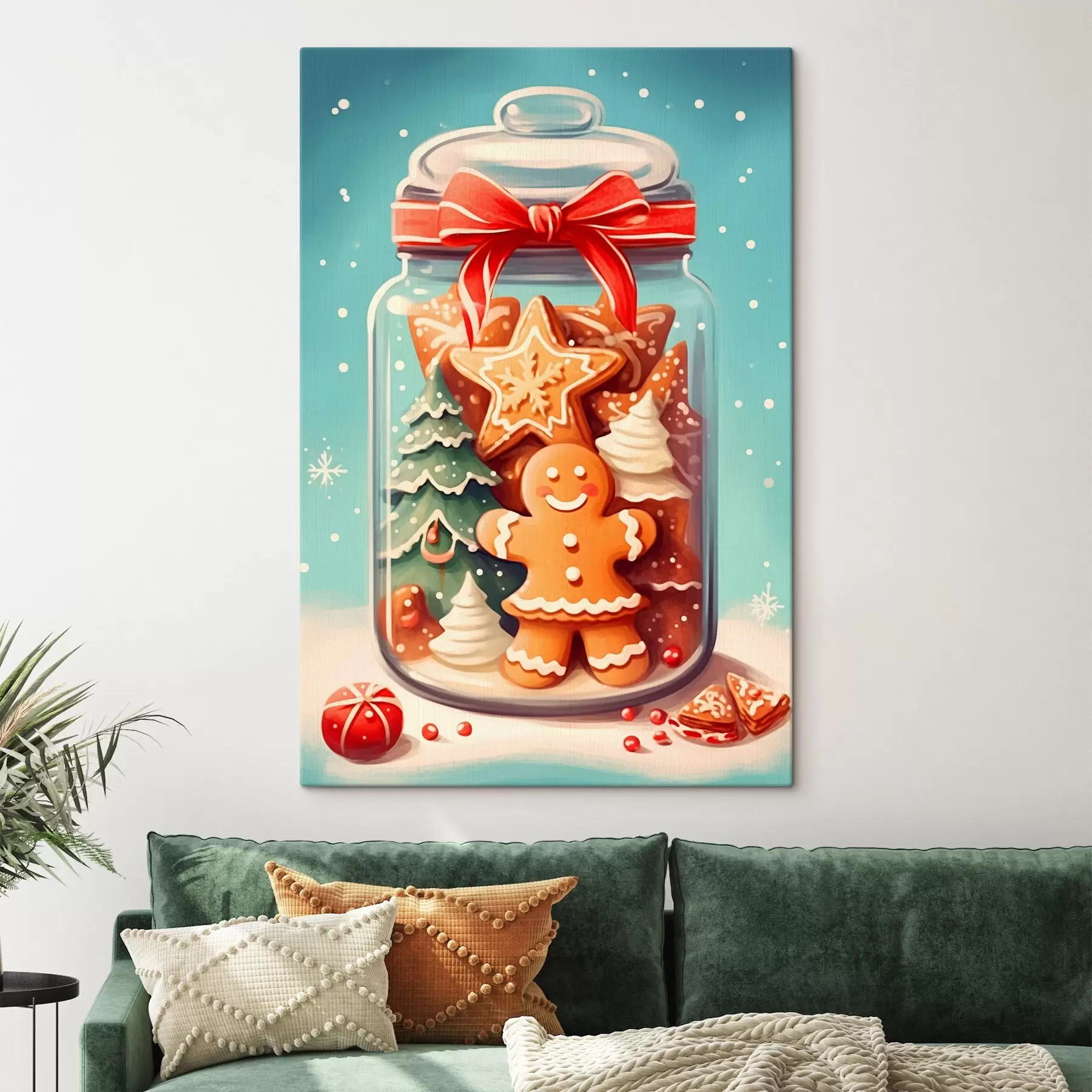 Tableau Biscuits de Noël dans un pot festif s42156