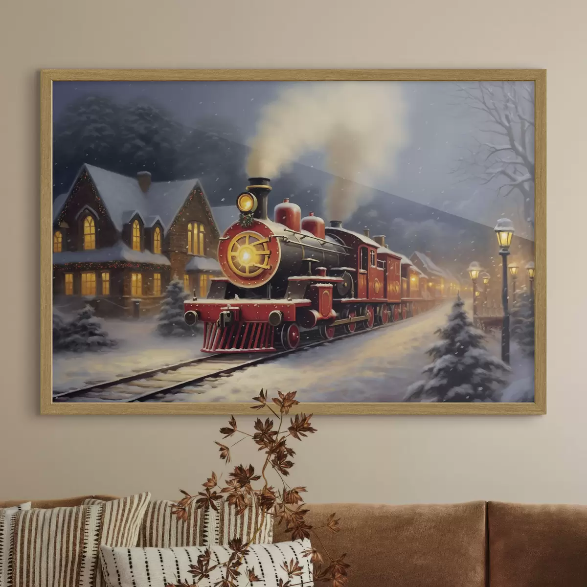 Poster Train vers Noël f42168