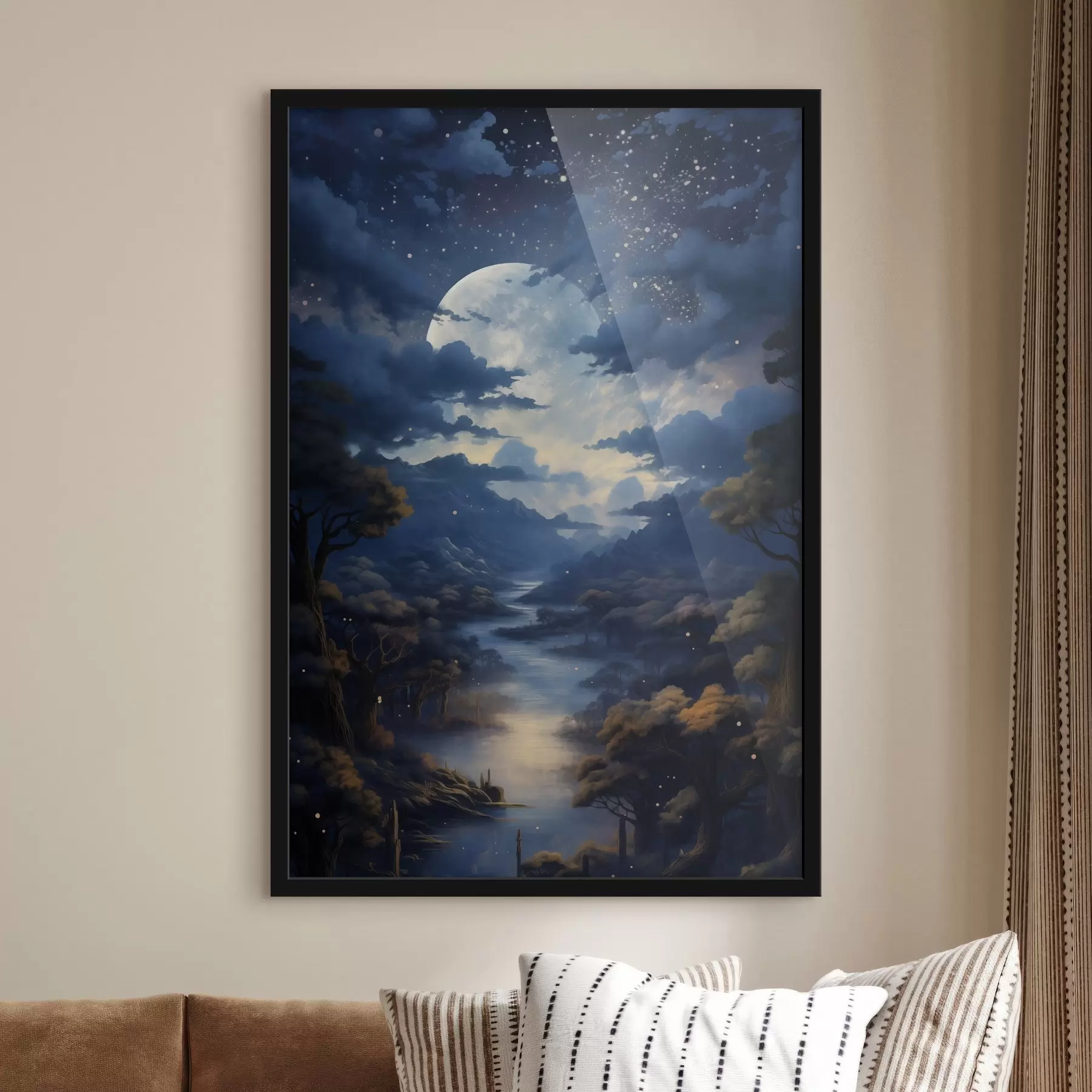 Papier peint Le mystère de la nuit f42290