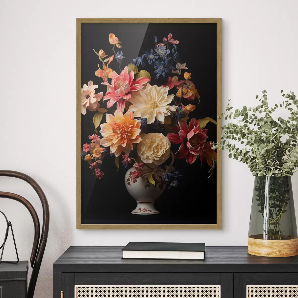 Poster Chef-d'œuvre floral f42292