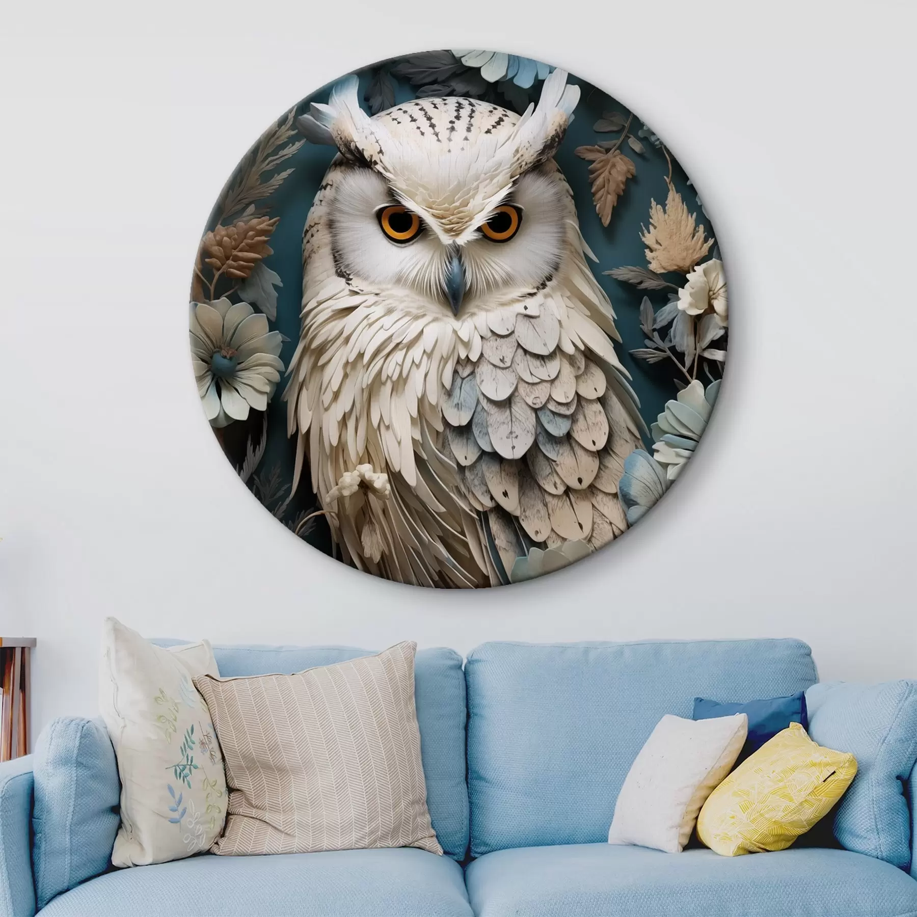 Tableau Hibou blanc r42283