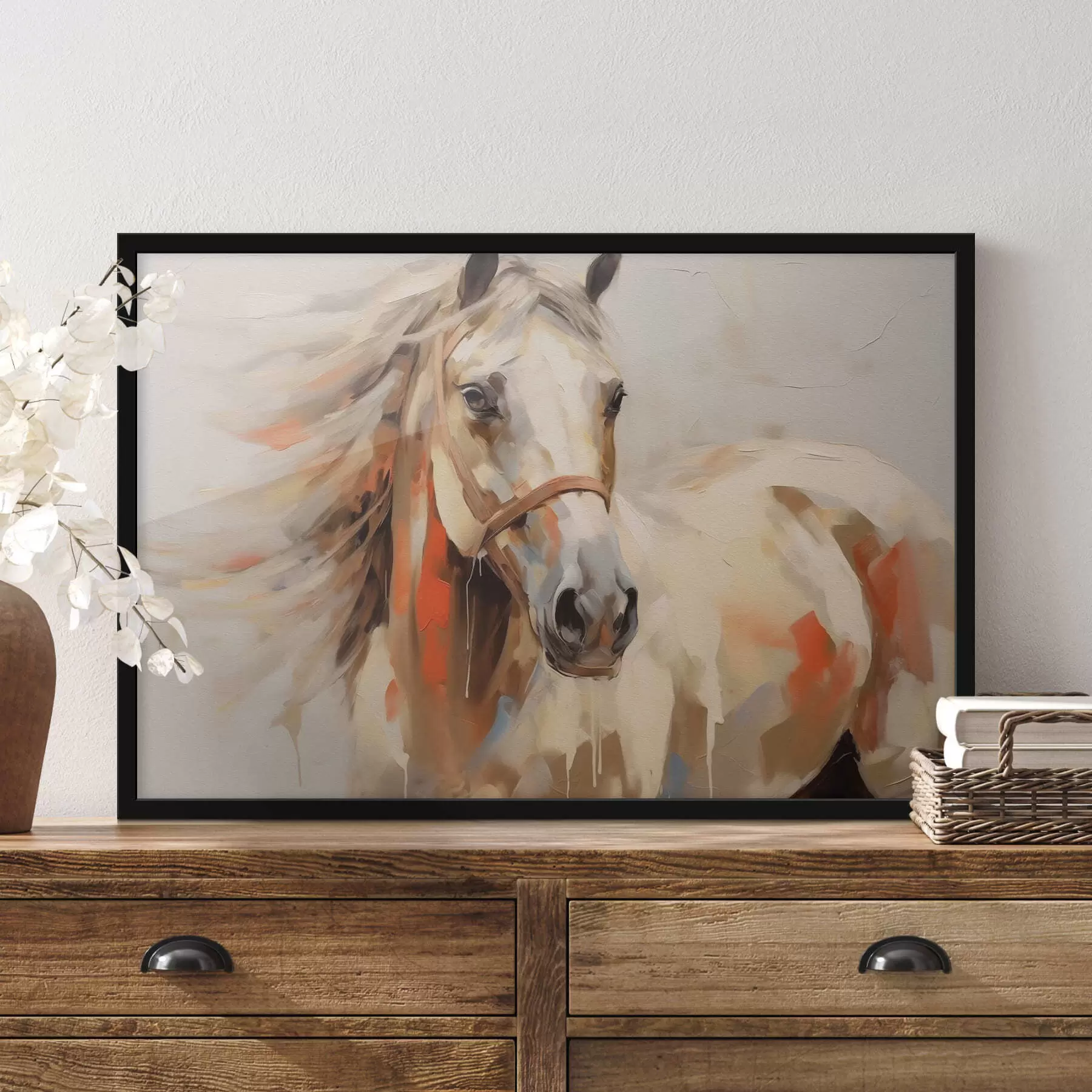 Papier peint Beau cheval f42317