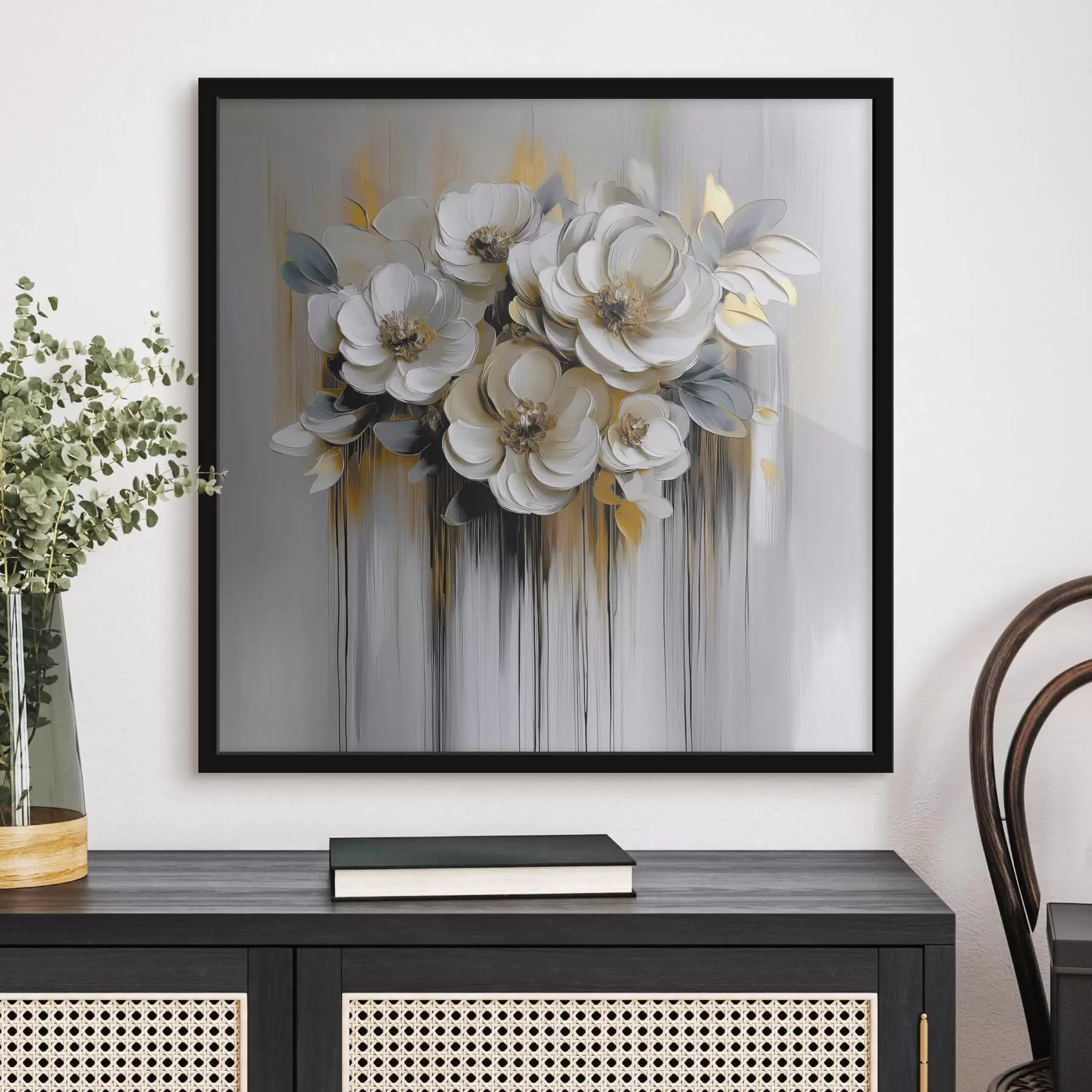 Papier peint Fleurs abstraites f42244