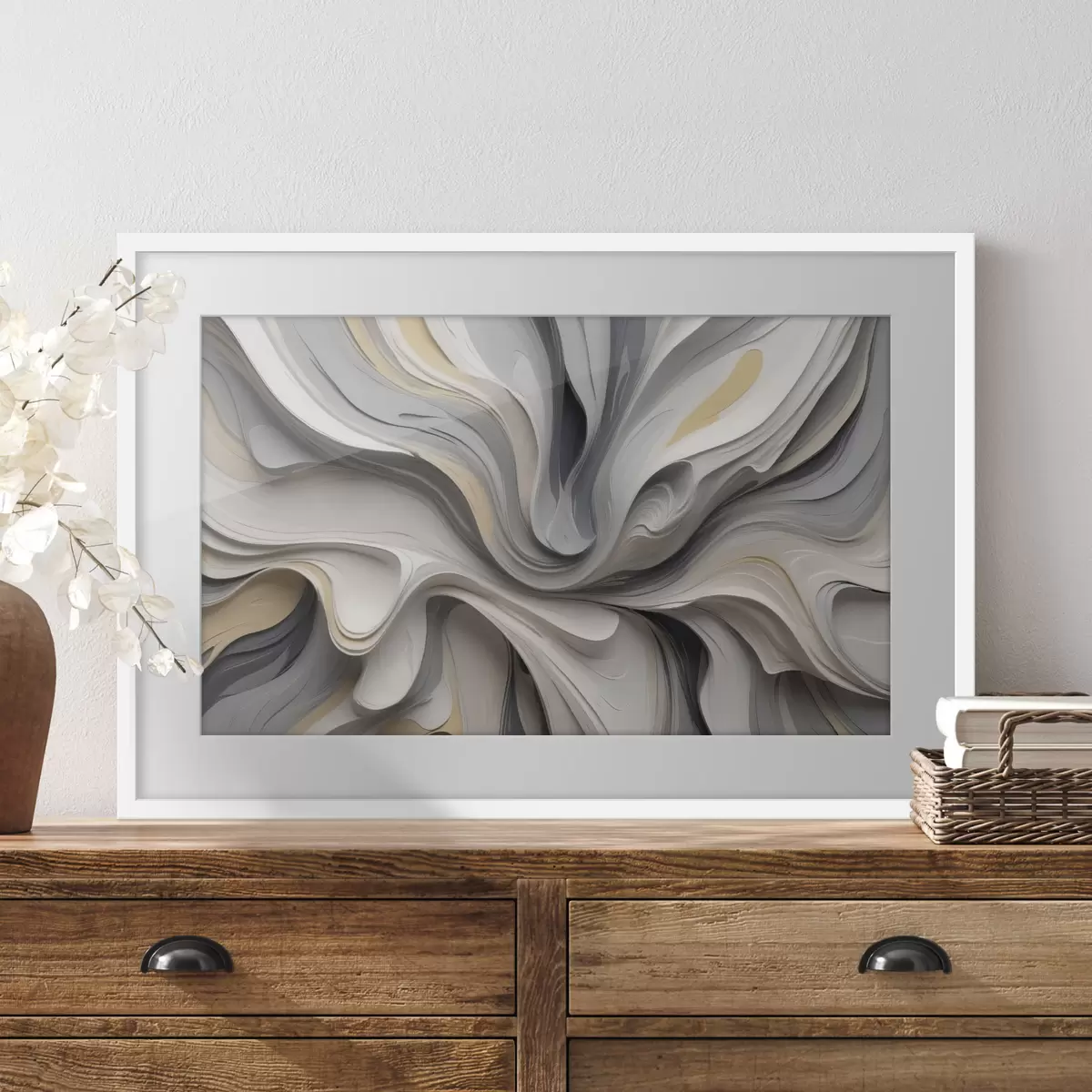 Poster Vagues et élan f42246