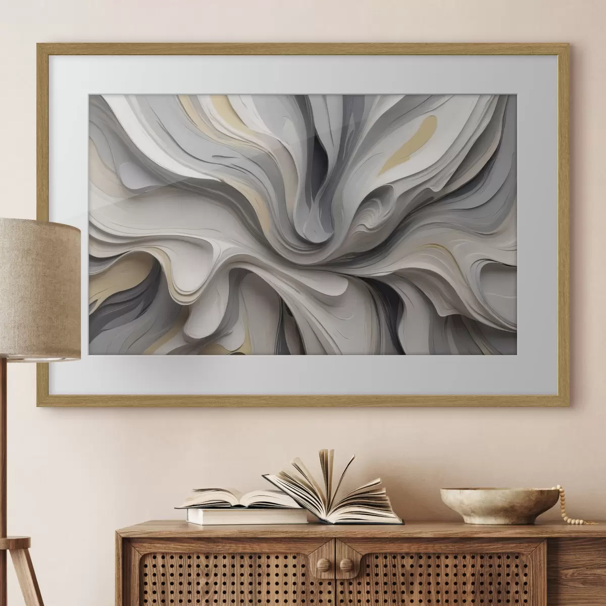 Poster Vagues et élan f42246