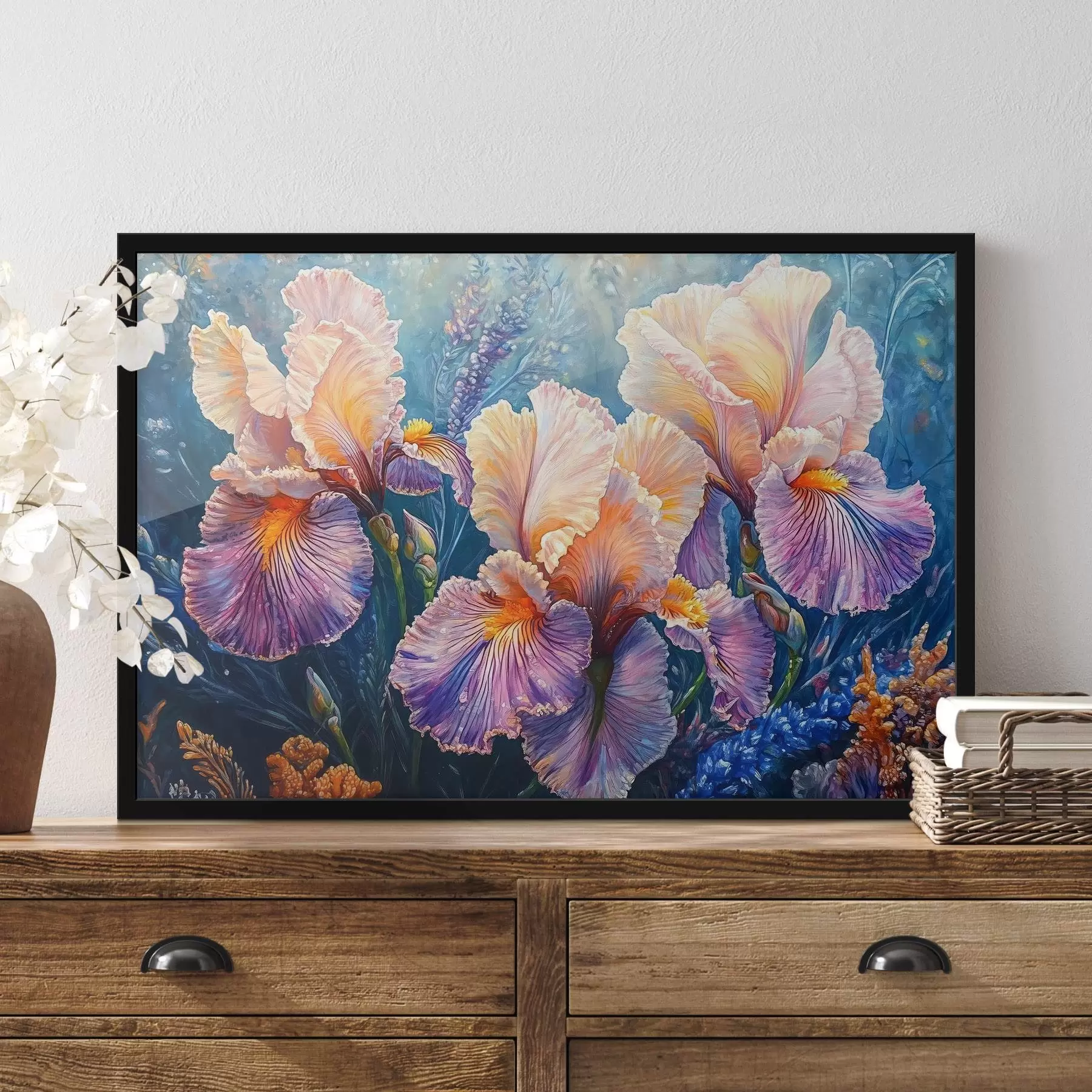 Papier peint Grands iris f42327